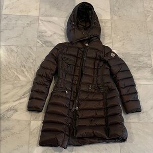 Moncler Women's Dark Brown Puffer Coat